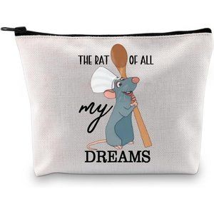 Remy Rat Gift Little Chef Mouse Gift Remy Lover Makeup Bag Ratatoile Movie Fans